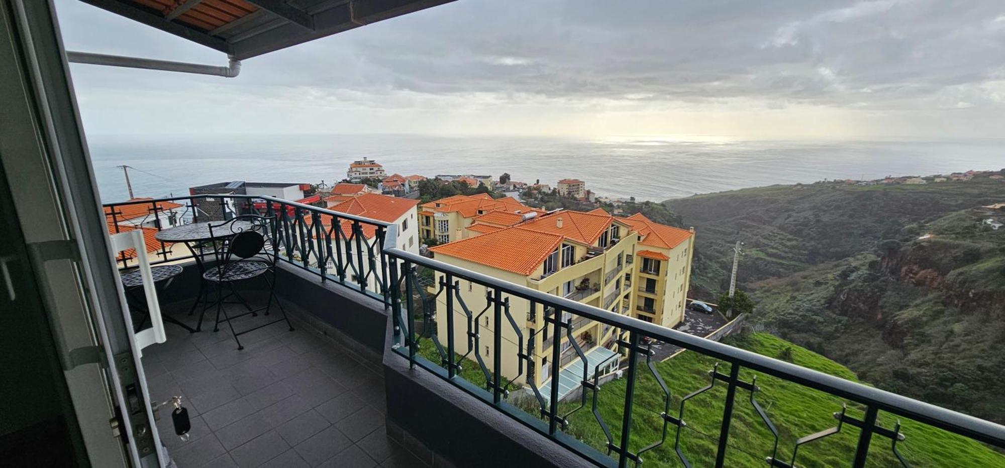 Sunset Star With Sea View Apartment Calheta  Ngoại thất bức ảnh